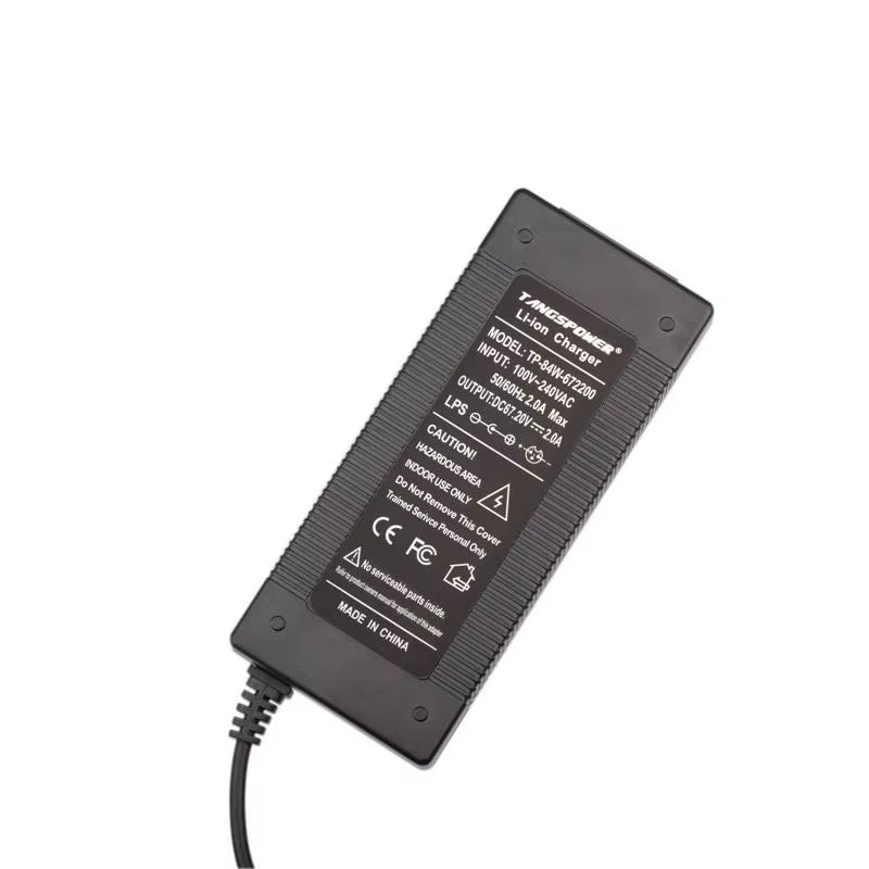 67.2V 2A Lithium Battery Charger 60V 2A Charger 16S Li-Ion Battery Pack Charger Fast Charger